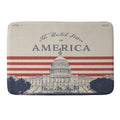 DENY Designs Capitol Building Memory Foam Bath Mat