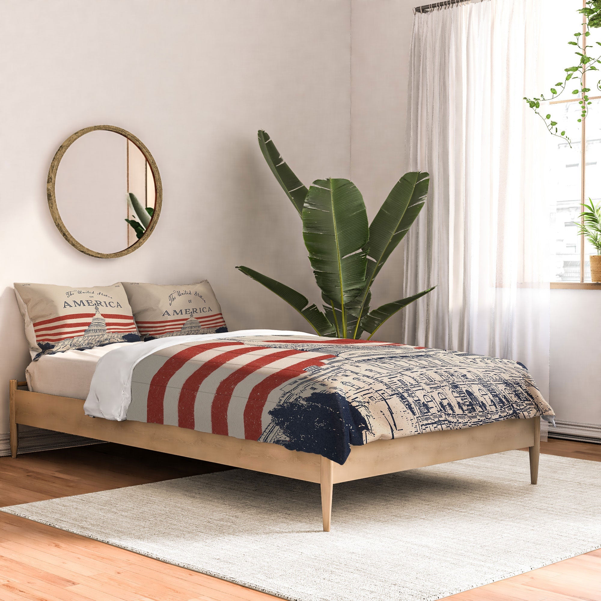 DENY Designs Capitol Building Comforter