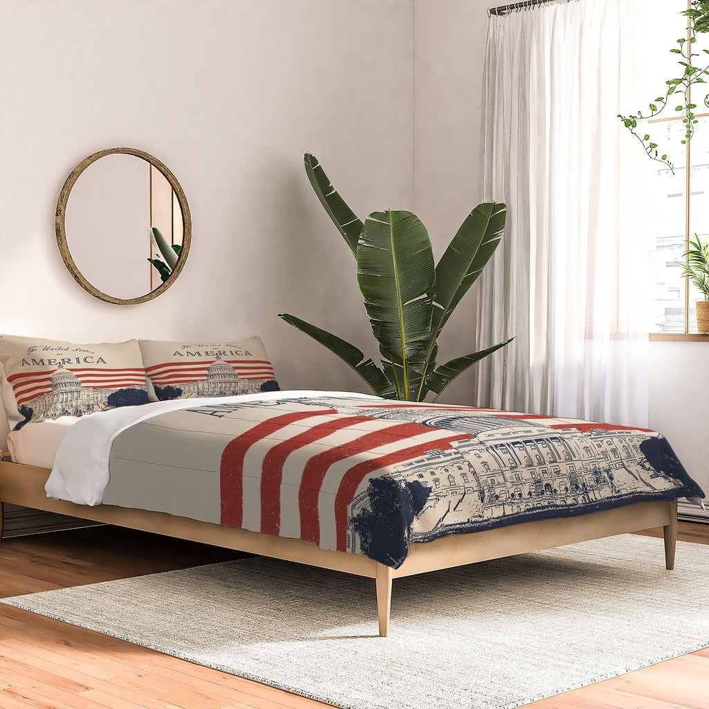 DENY Designs Capitol Building Comforter