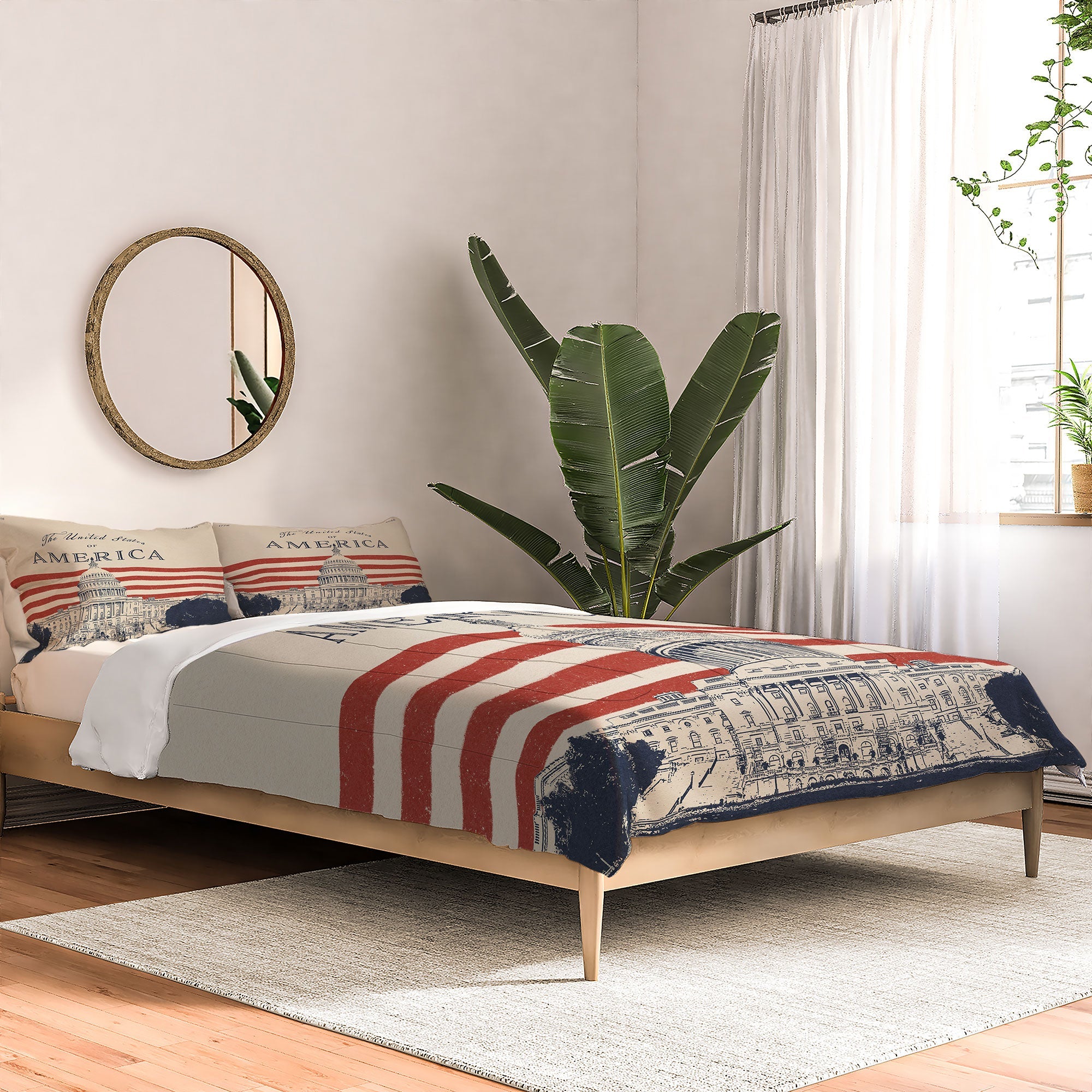 DENY Designs Capitol Building Comforter