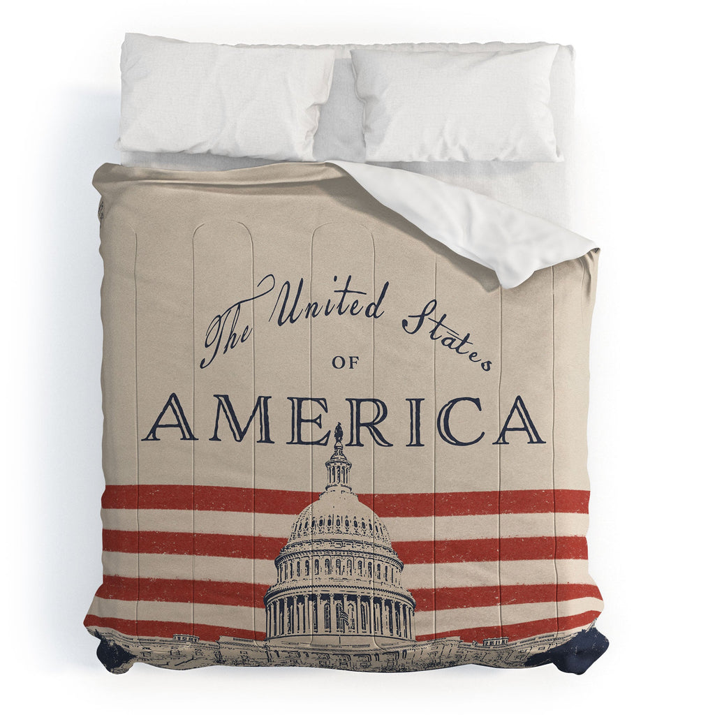 DENY Designs Capitol Building Comforter