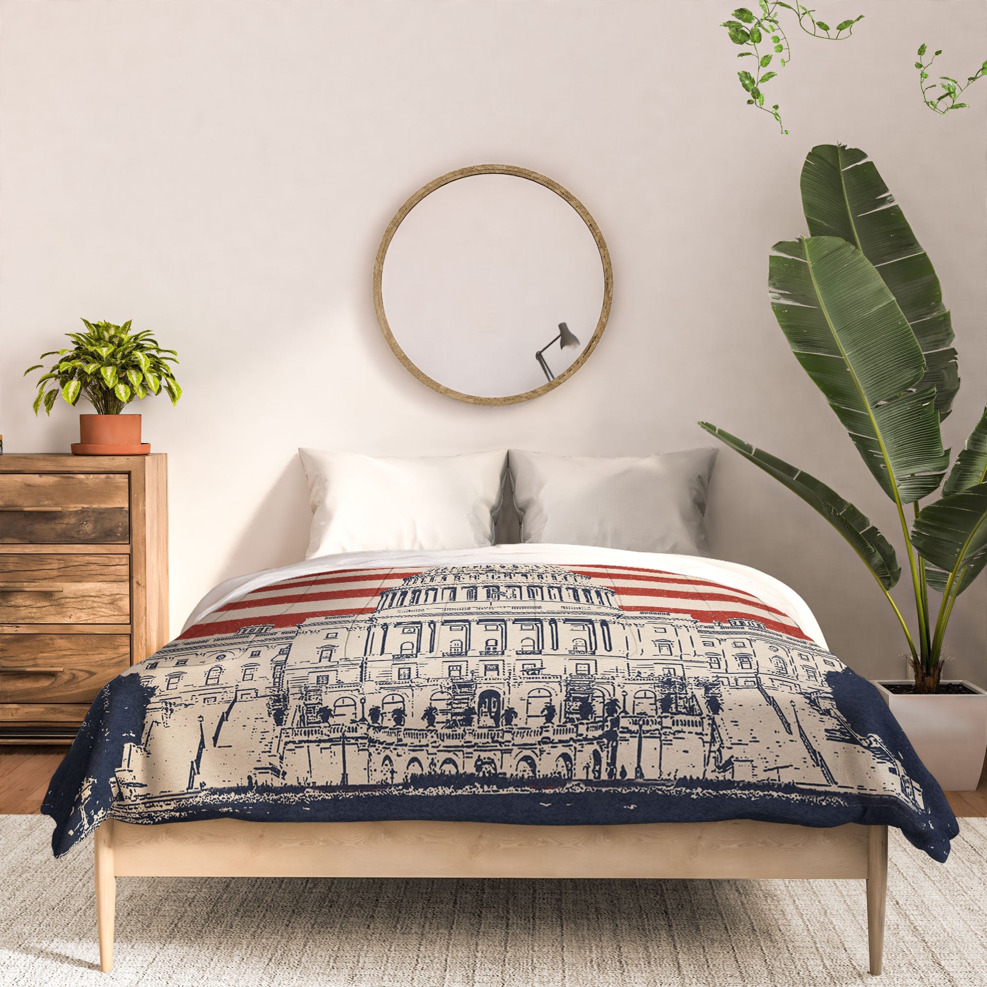 DENY Designs Capitol Building Comforter