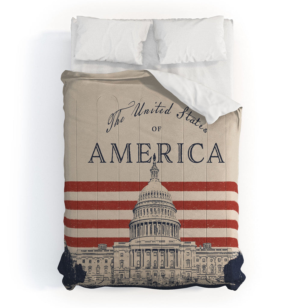 DENY Designs Capitol Building Comforter