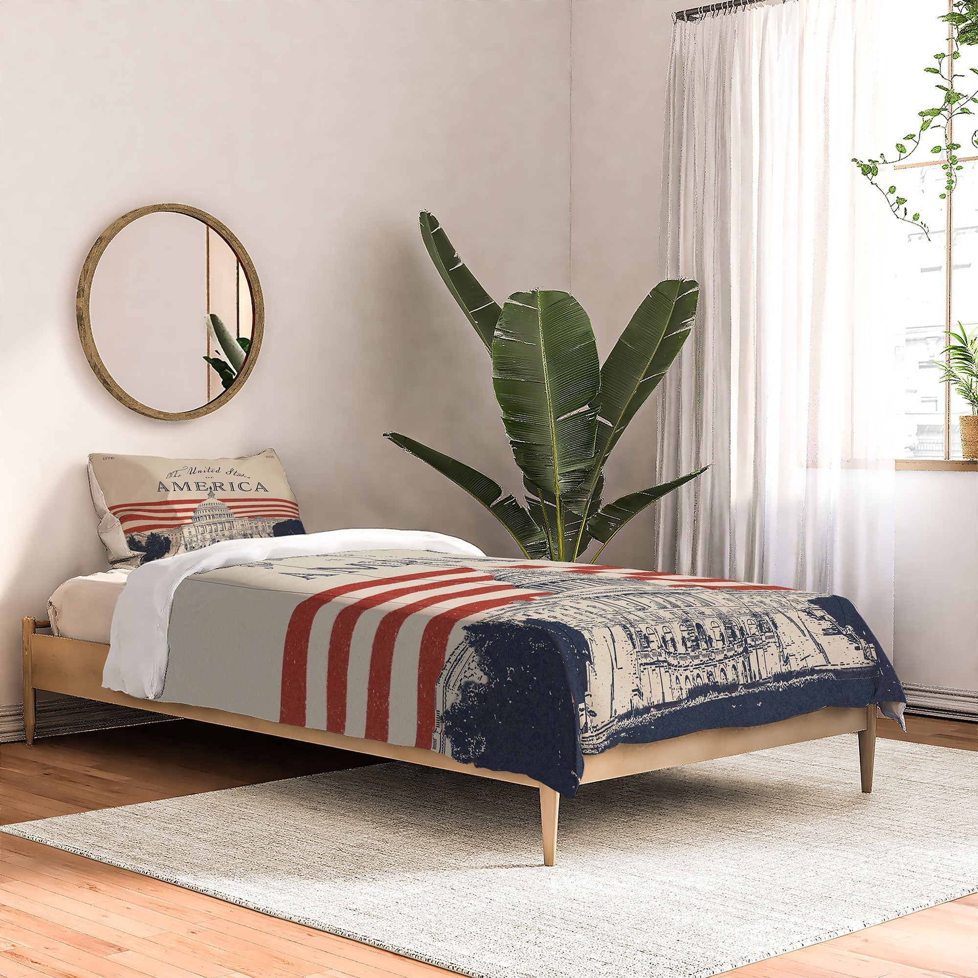 DENY Designs Capitol Building Comforter