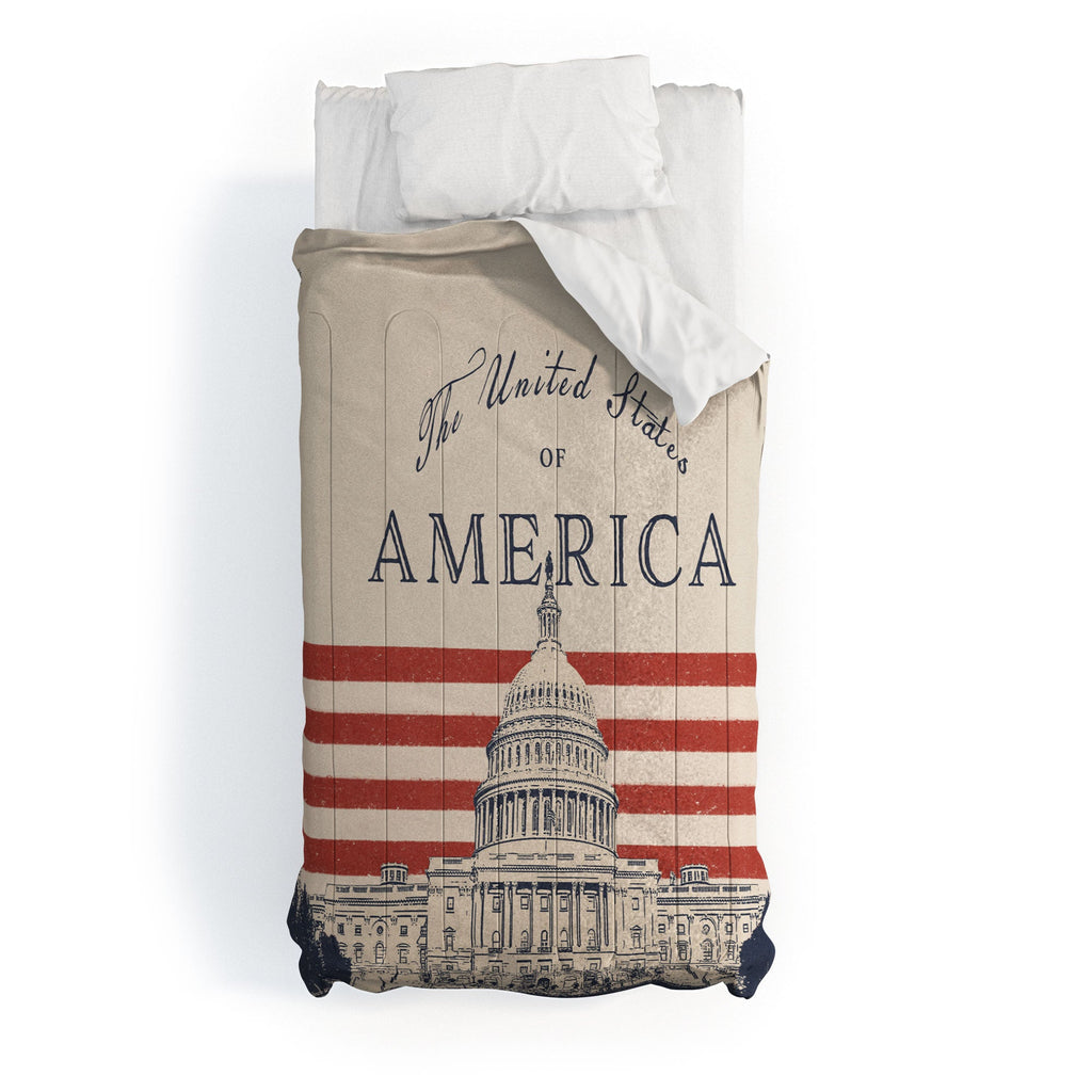 DENY Designs Capitol Building Comforter