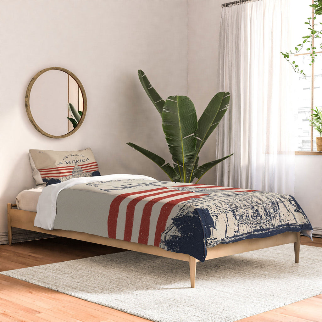 DENY Designs Capitol Building Comforter