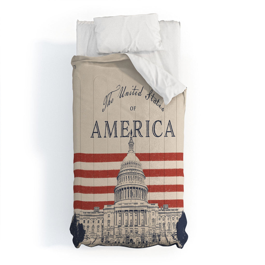 DENY Designs Capitol Building Comforter