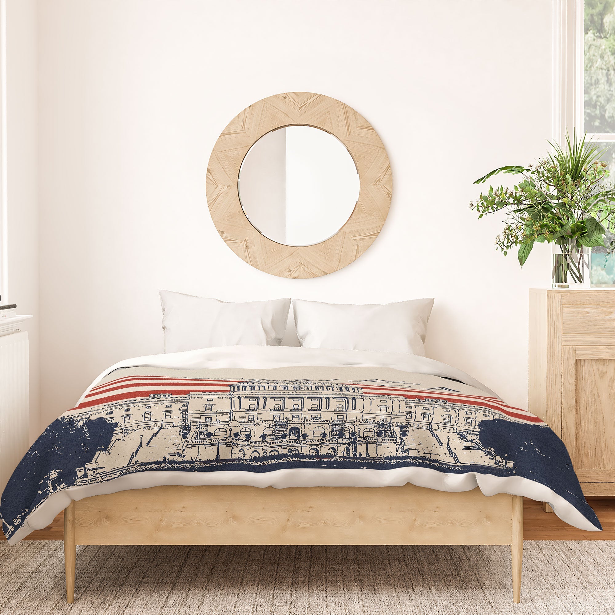 DENY Designs Capitol Building Duvet Cover
