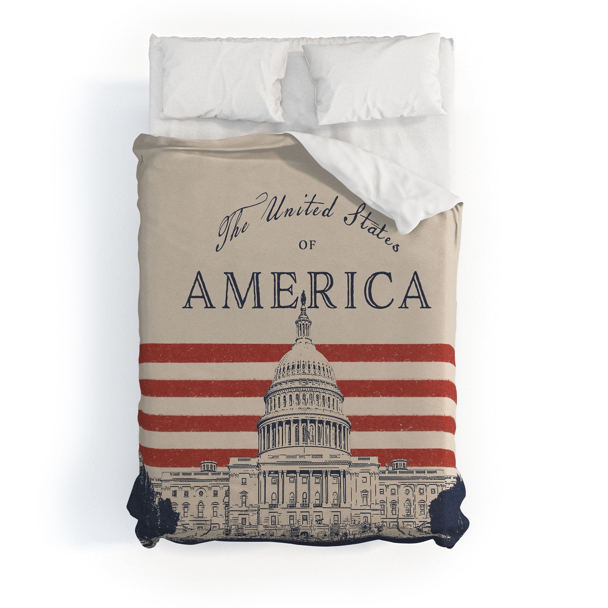 DENY Designs Capitol Building Duvet Cover