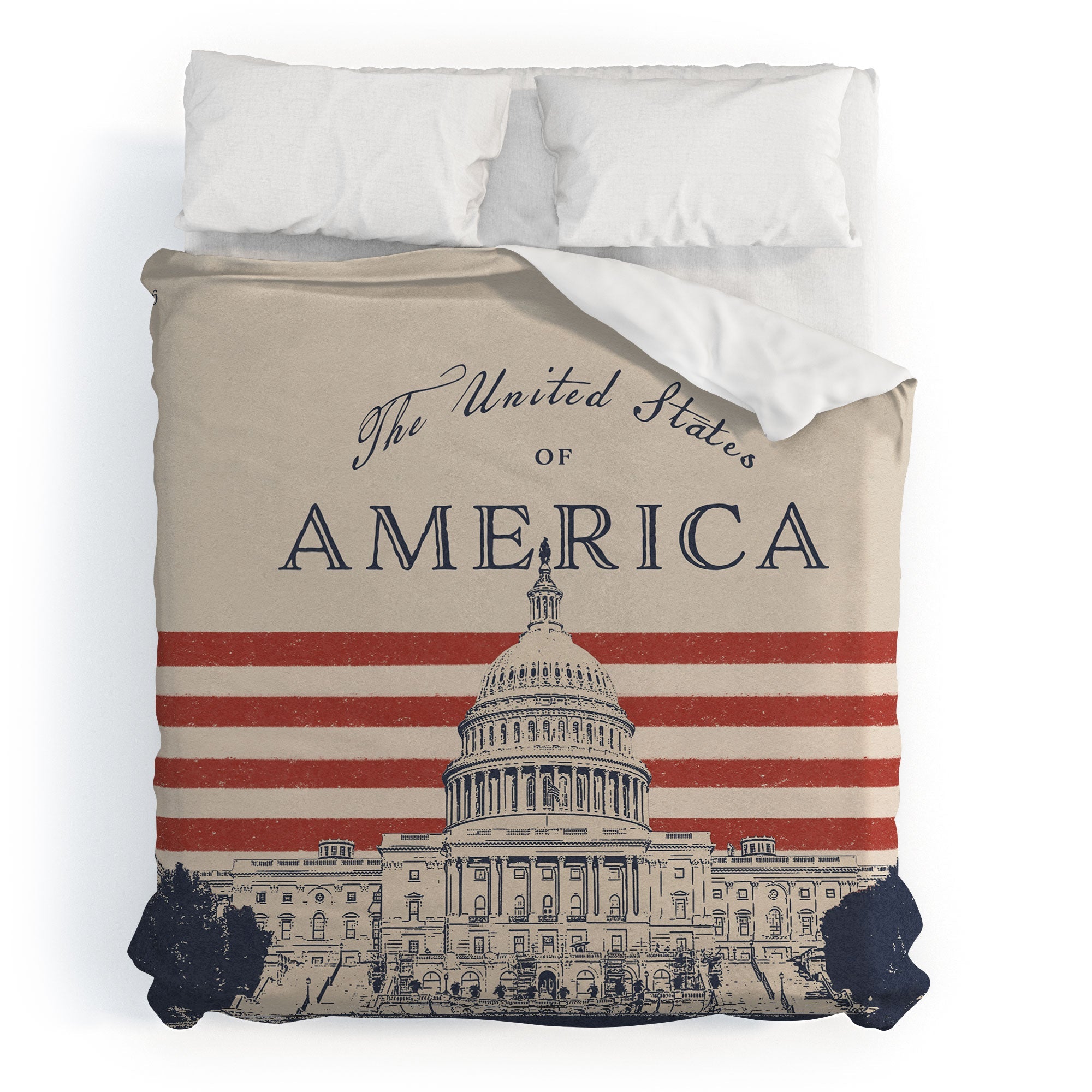 DENY Designs Capitol Building Duvet Cover