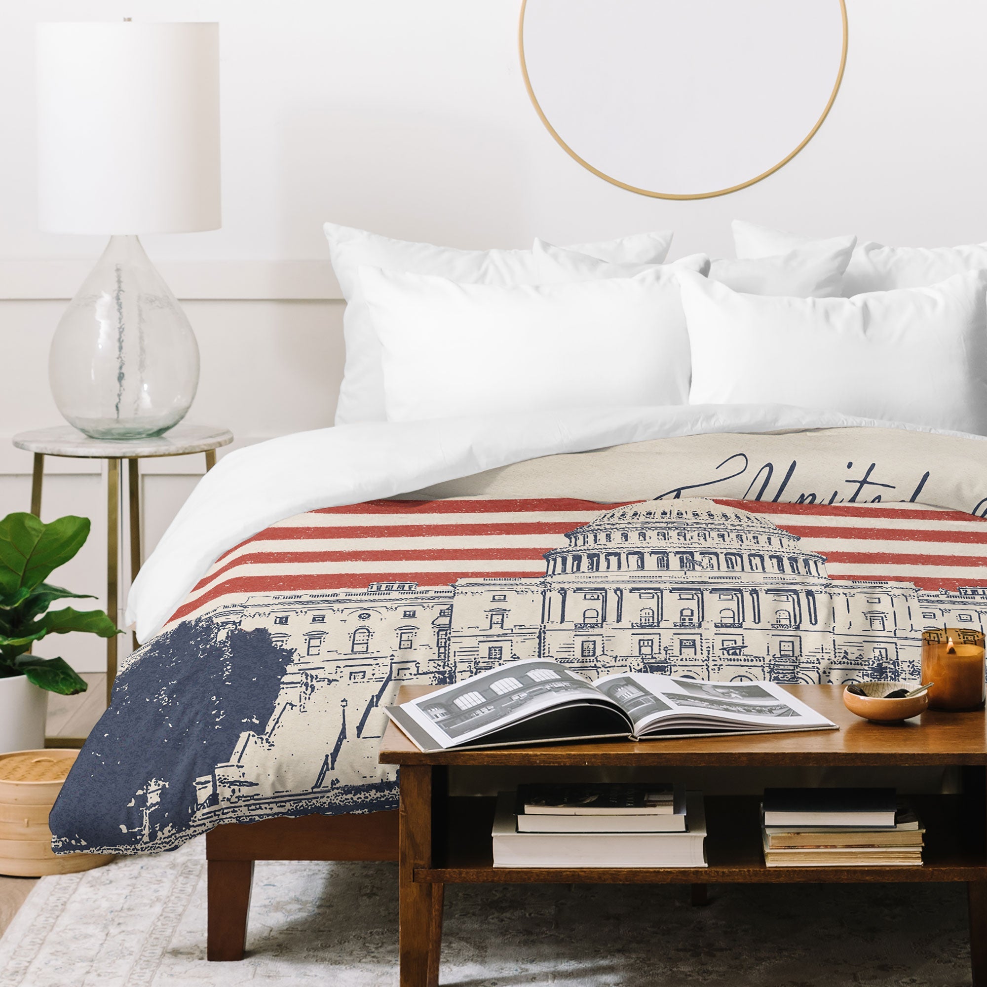 DENY Designs Capitol Building Duvet Cover