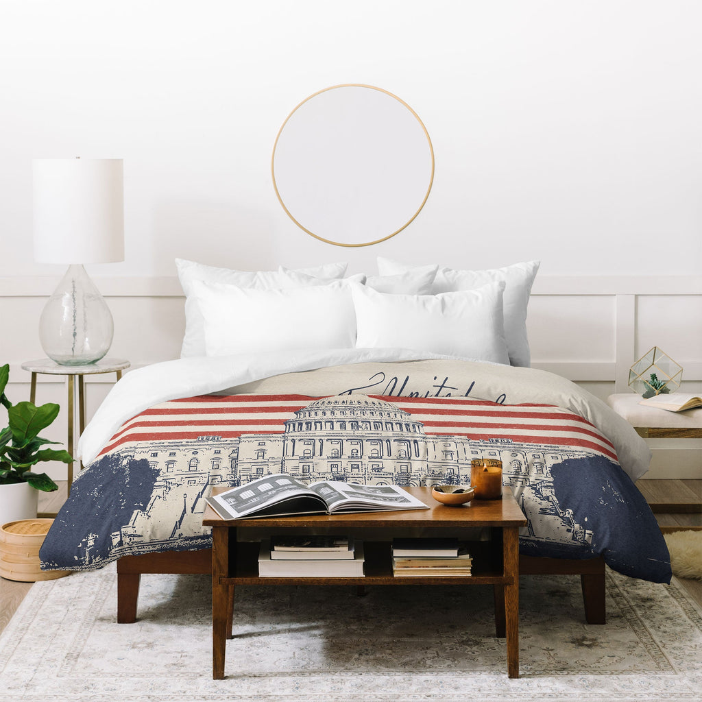 DENY Designs Capitol Building Duvet Cover