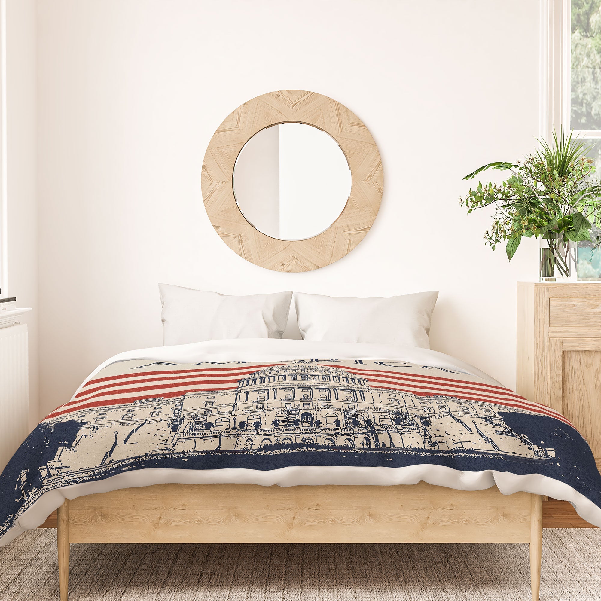 DENY Designs Capitol Building Duvet Cover