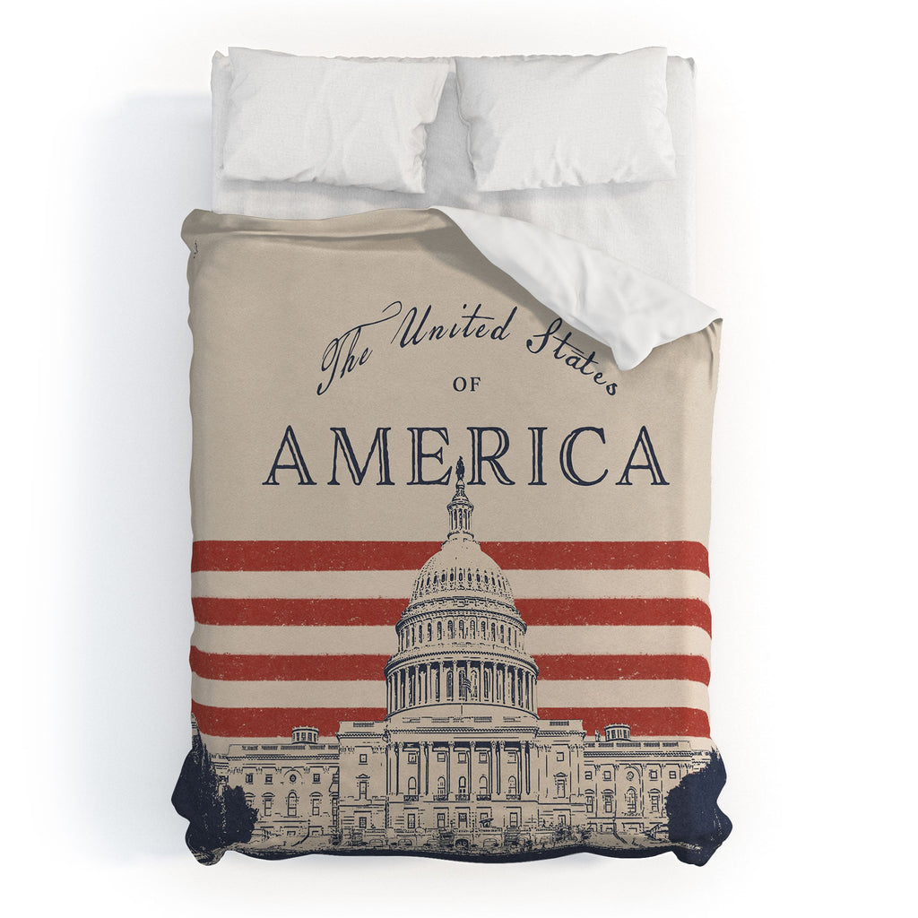 DENY Designs Capitol Building Duvet Cover