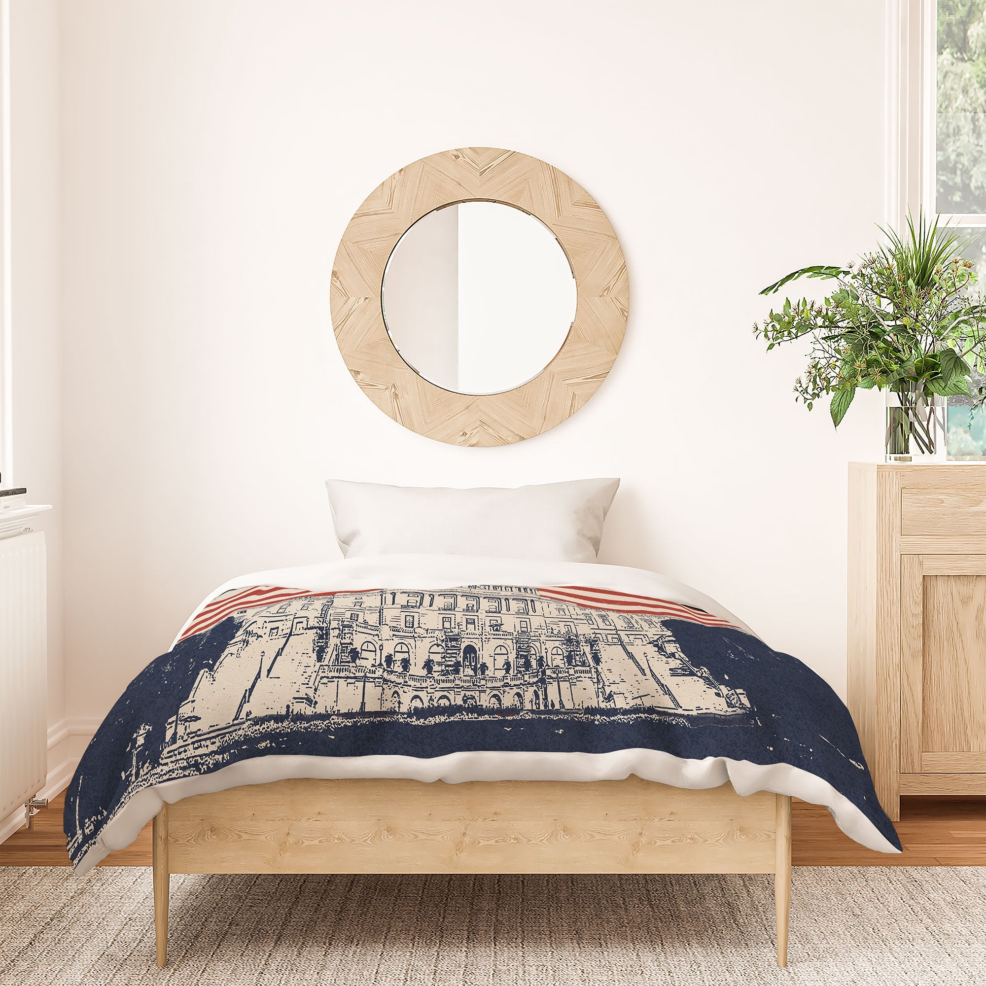 DENY Designs Capitol Building Duvet Cover