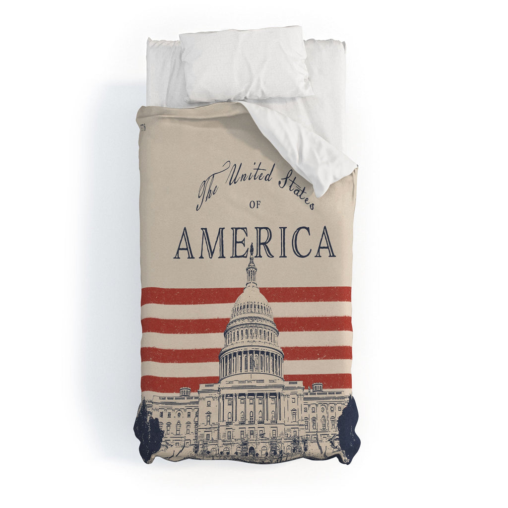 DENY Designs Capitol Building Duvet Cover