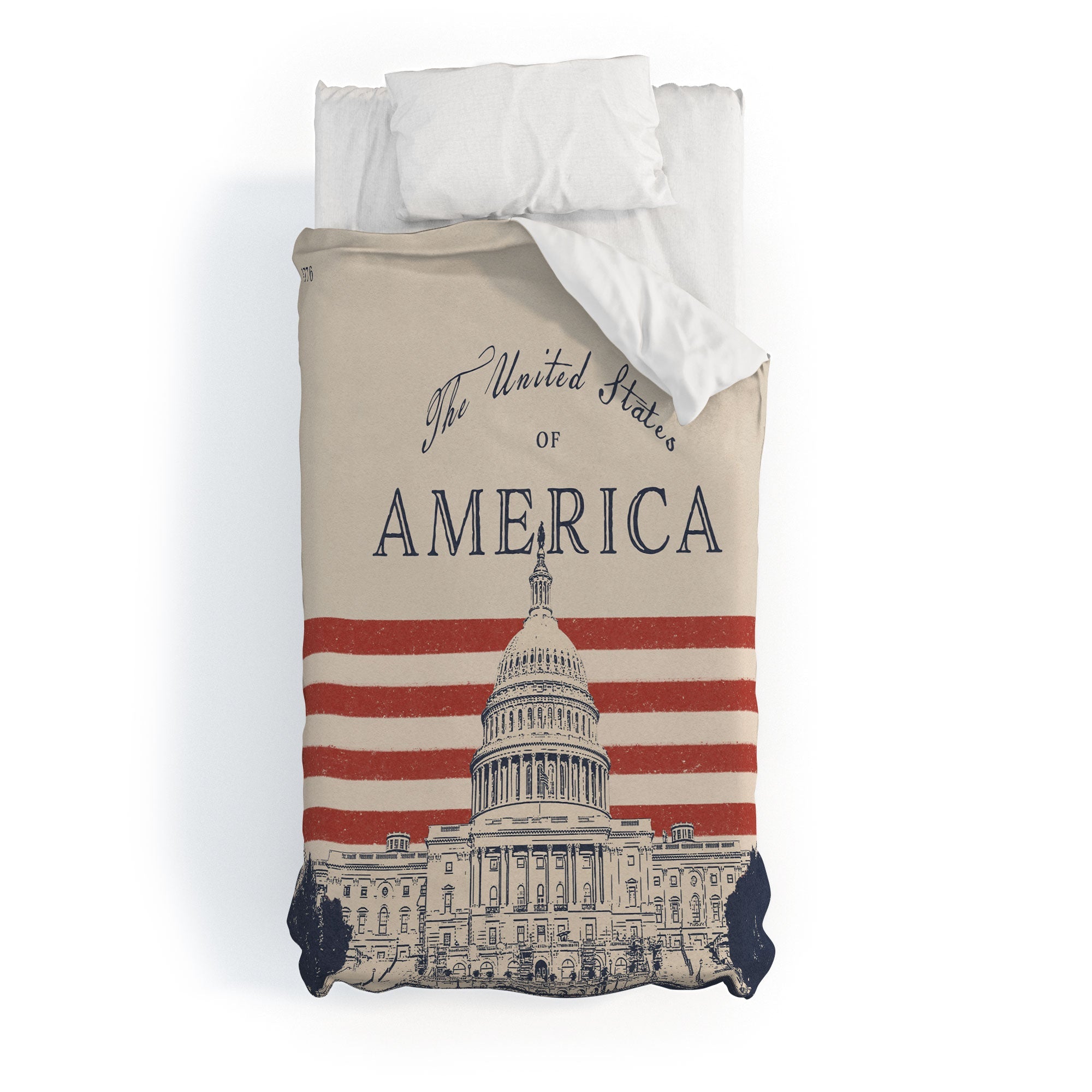 DENY Designs Capitol Building Duvet Cover