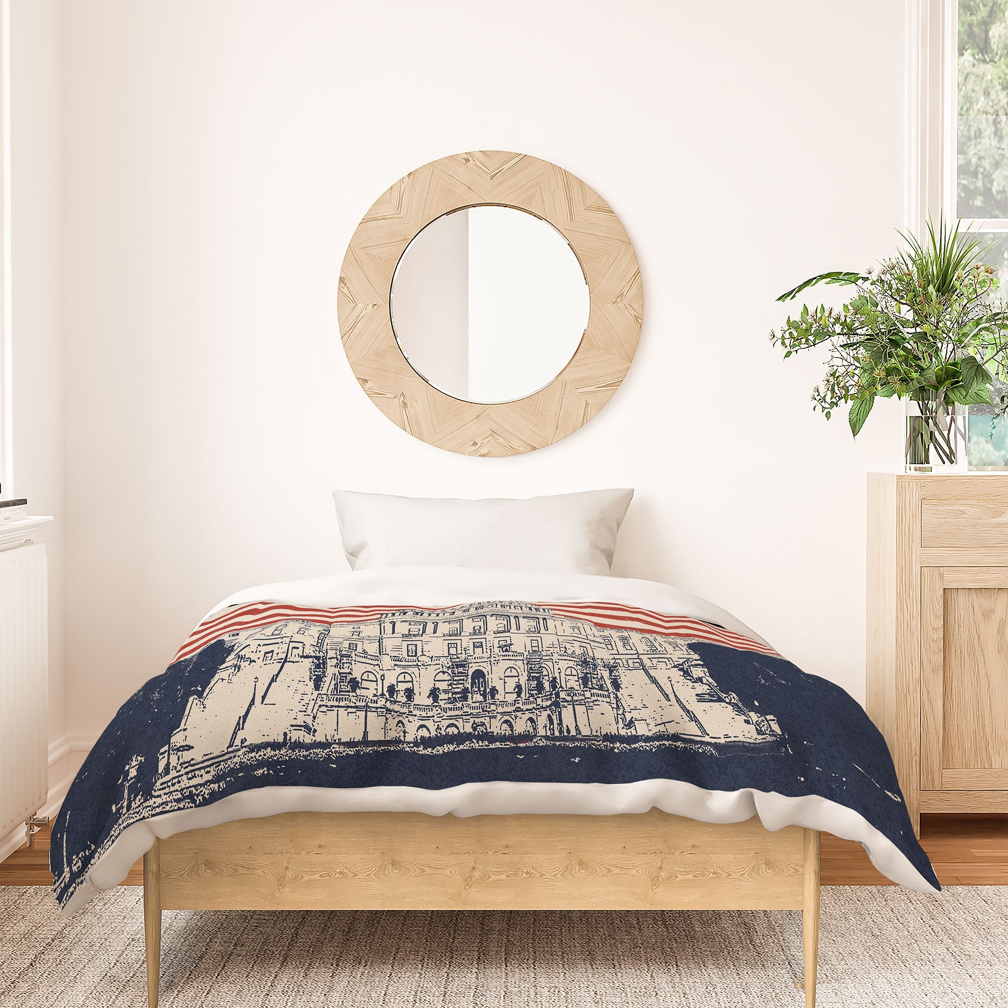 DENY Designs Capitol Building Duvet Cover