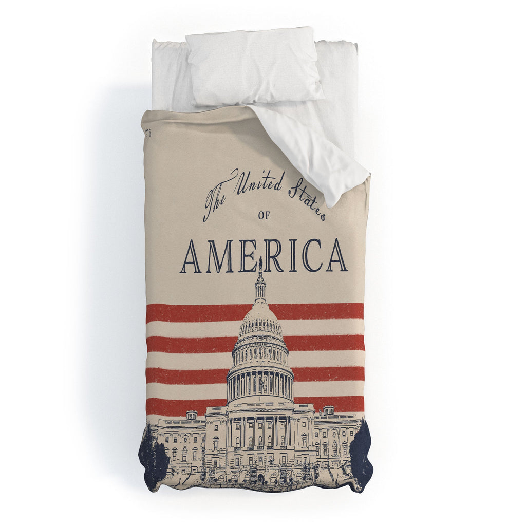 DENY Designs Capitol Building Duvet Cover
