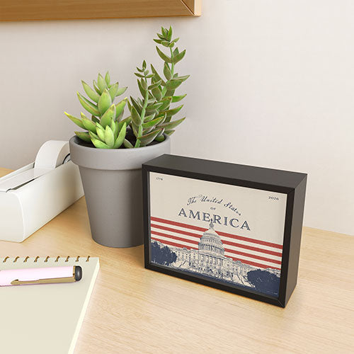 DENY Designs Capitol Building Framed Mini Art Print