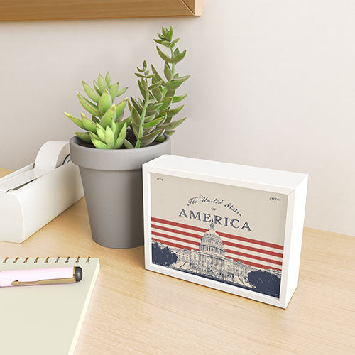 DENY Designs Capitol Building Framed Mini Art Print