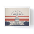 DENY Designs Capitol Building Framed Mini Art Print