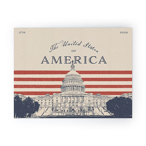 DENY Designs Capitol Building Mini Art Print