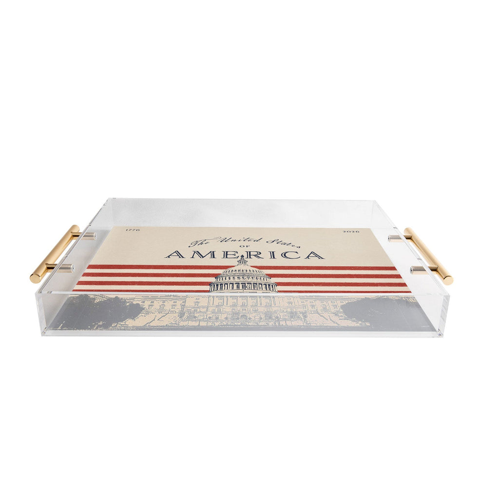 DENY Designs Capitol Building Acrylic Tray
