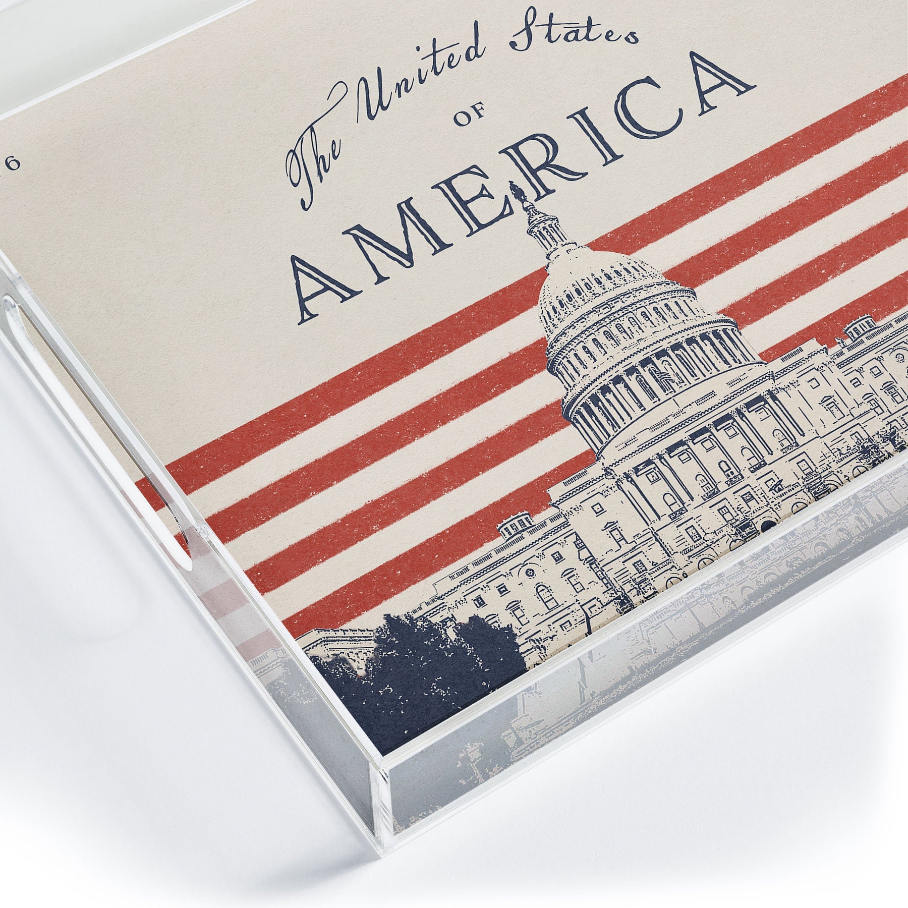 DENY Designs Capitol Building Acrylic Tray