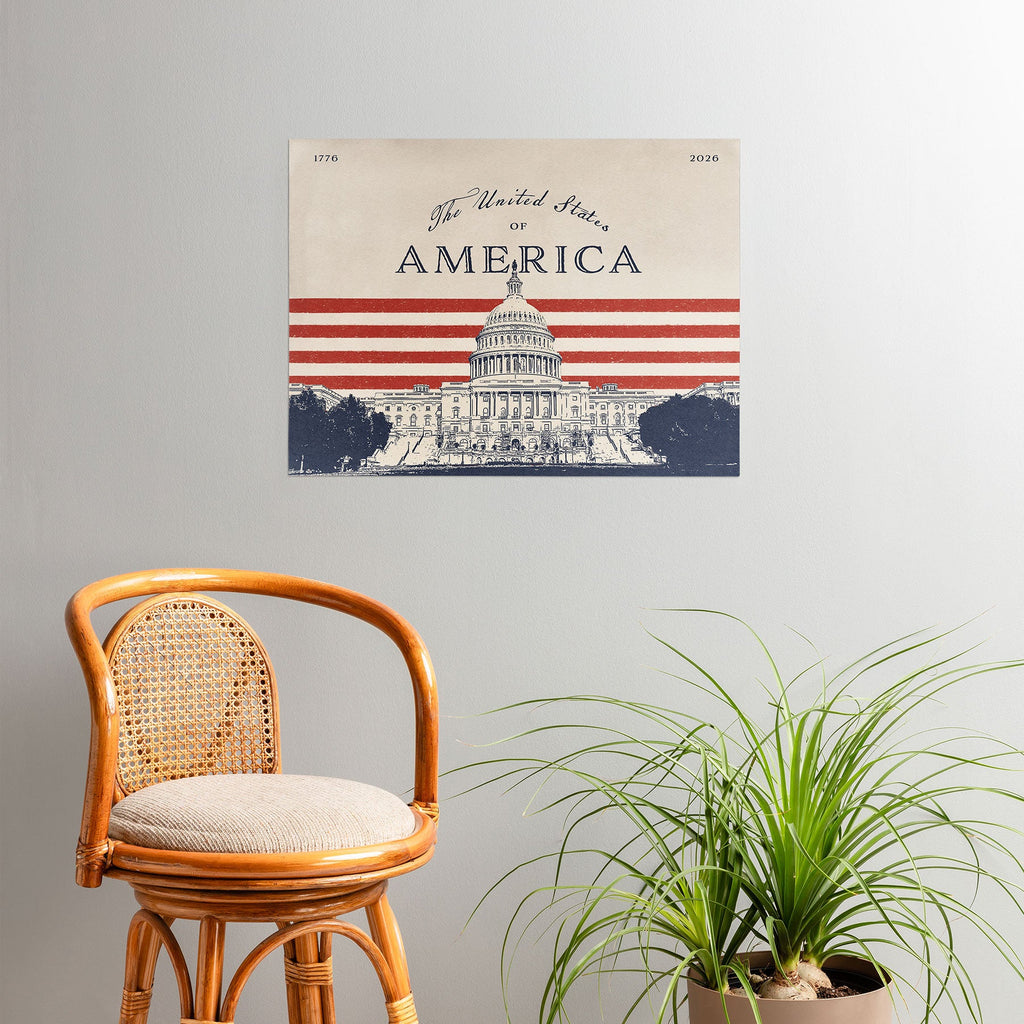 DENY Designs Capitol Building Poster