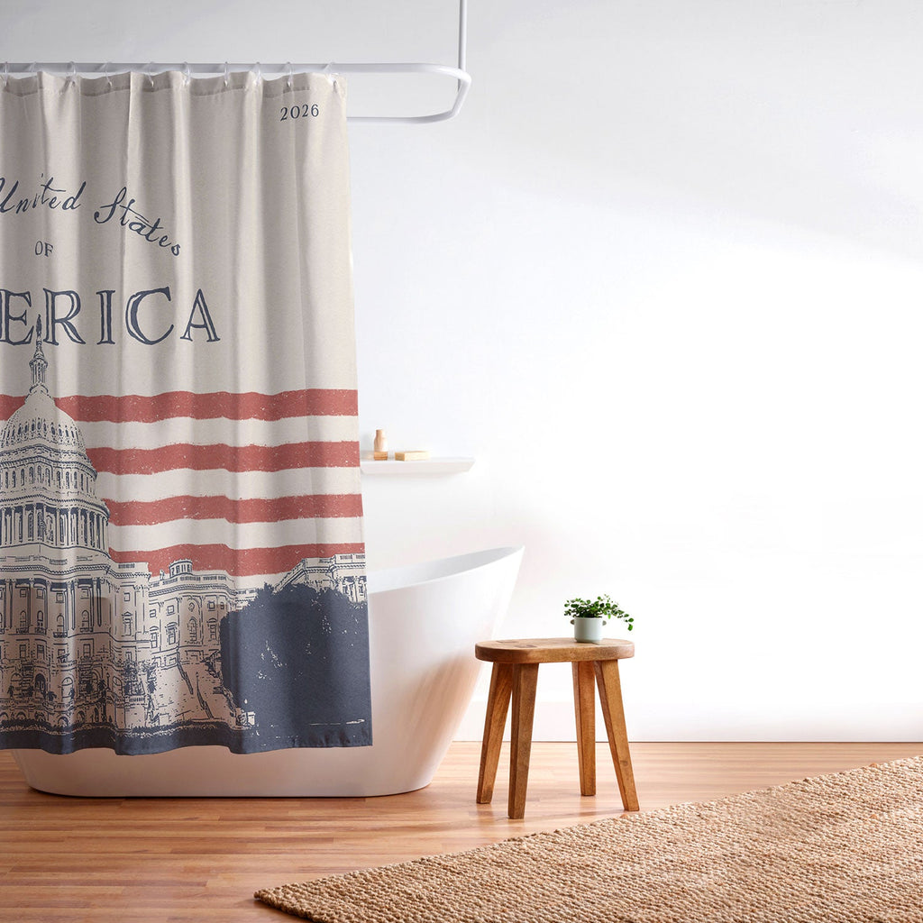 DENY Designs Capitol Building Shower Curtain