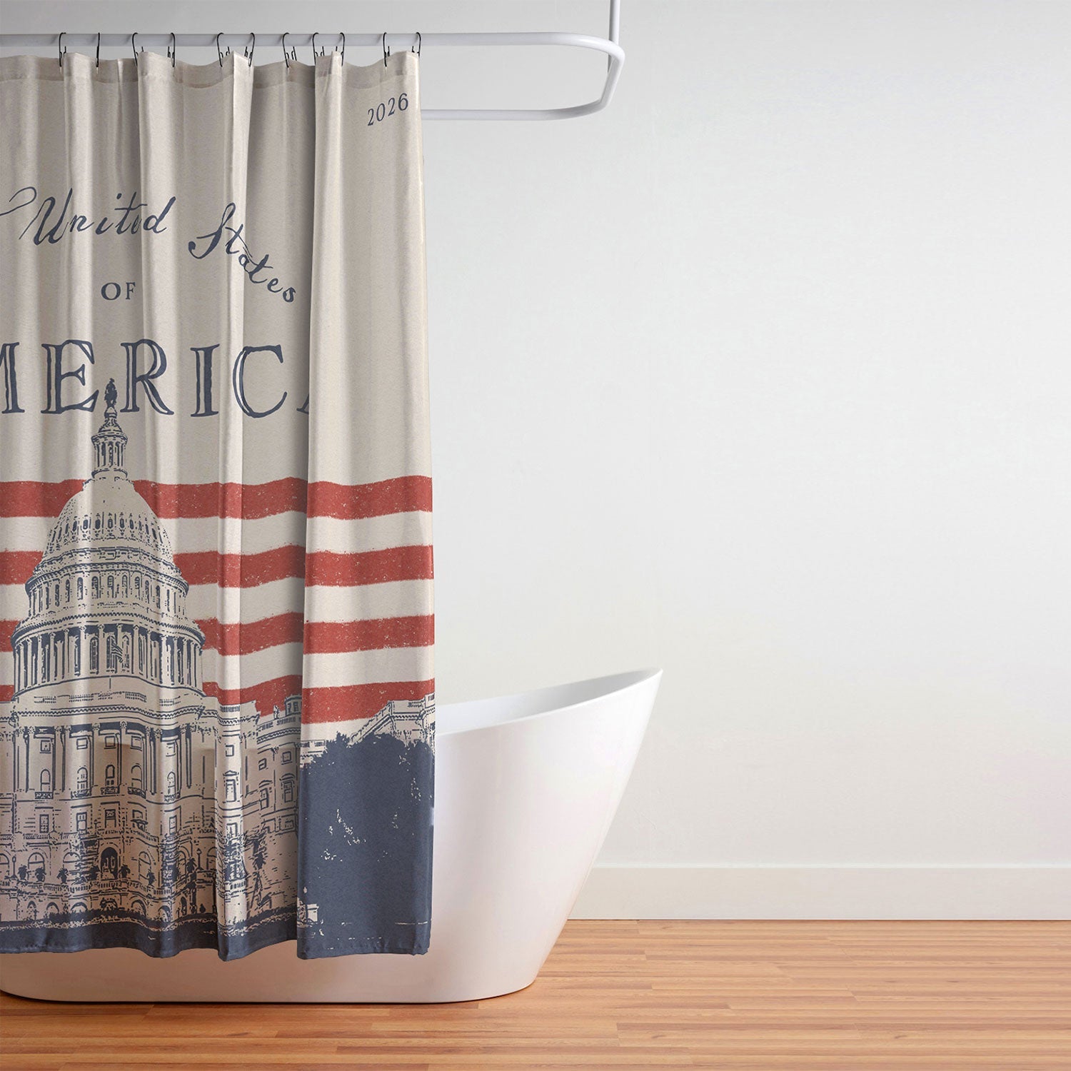 DENY Designs Capitol Building Shower Curtain