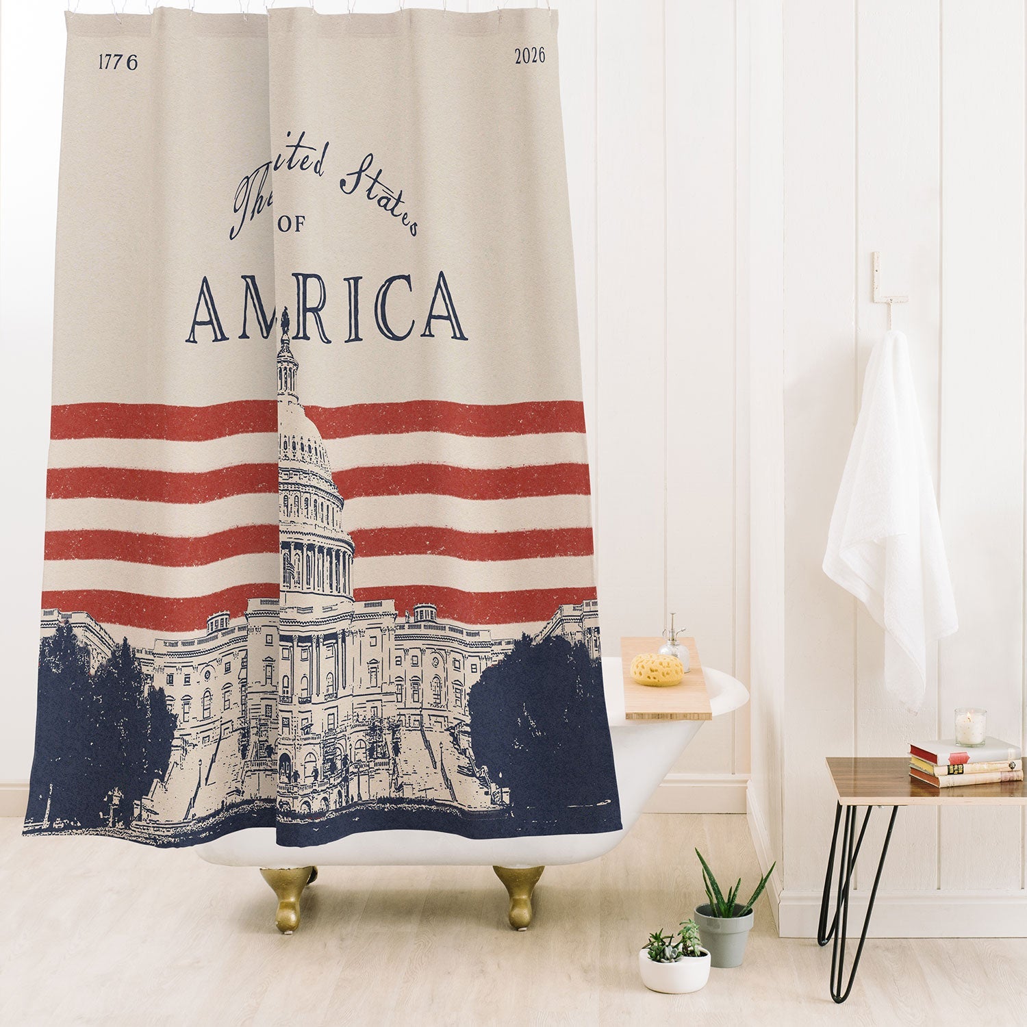 DENY Designs Capitol Building Shower Curtain