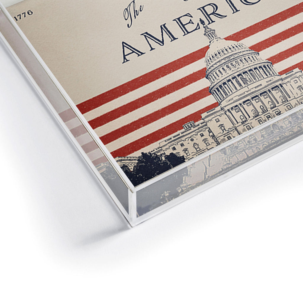 DENY Designs Capitol Building Acrylic Tray