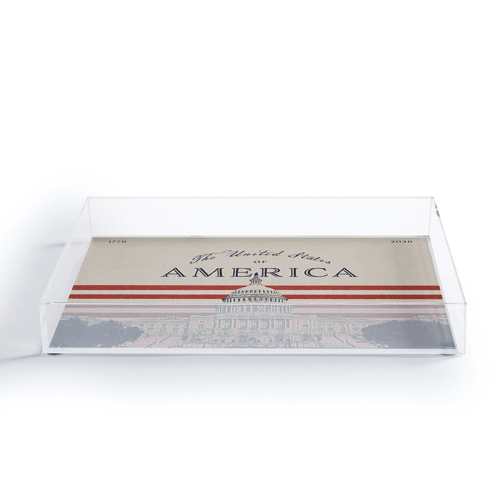 DENY Designs Capitol Building Acrylic Tray