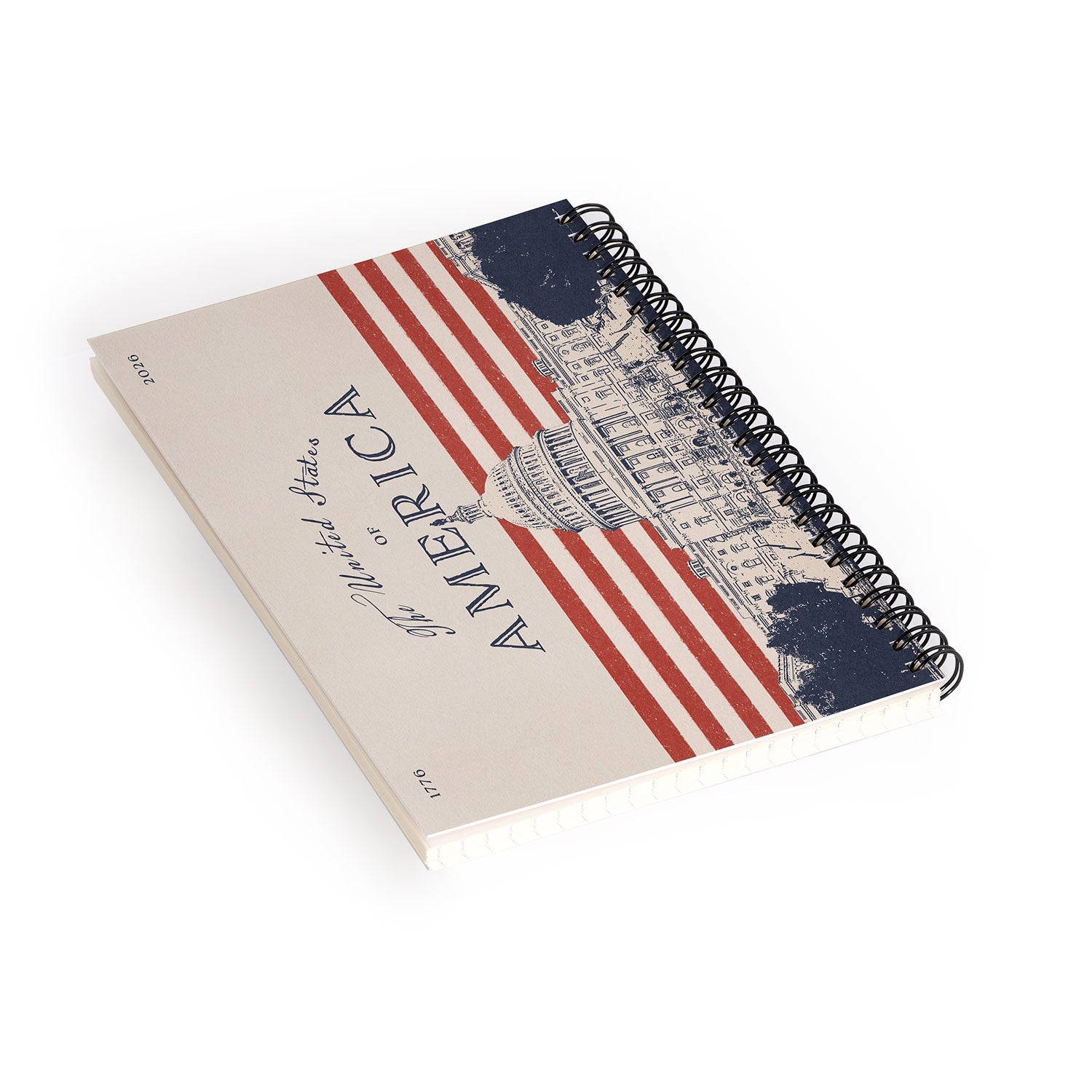 DENY Designs Capitol Building Spiral Notebook