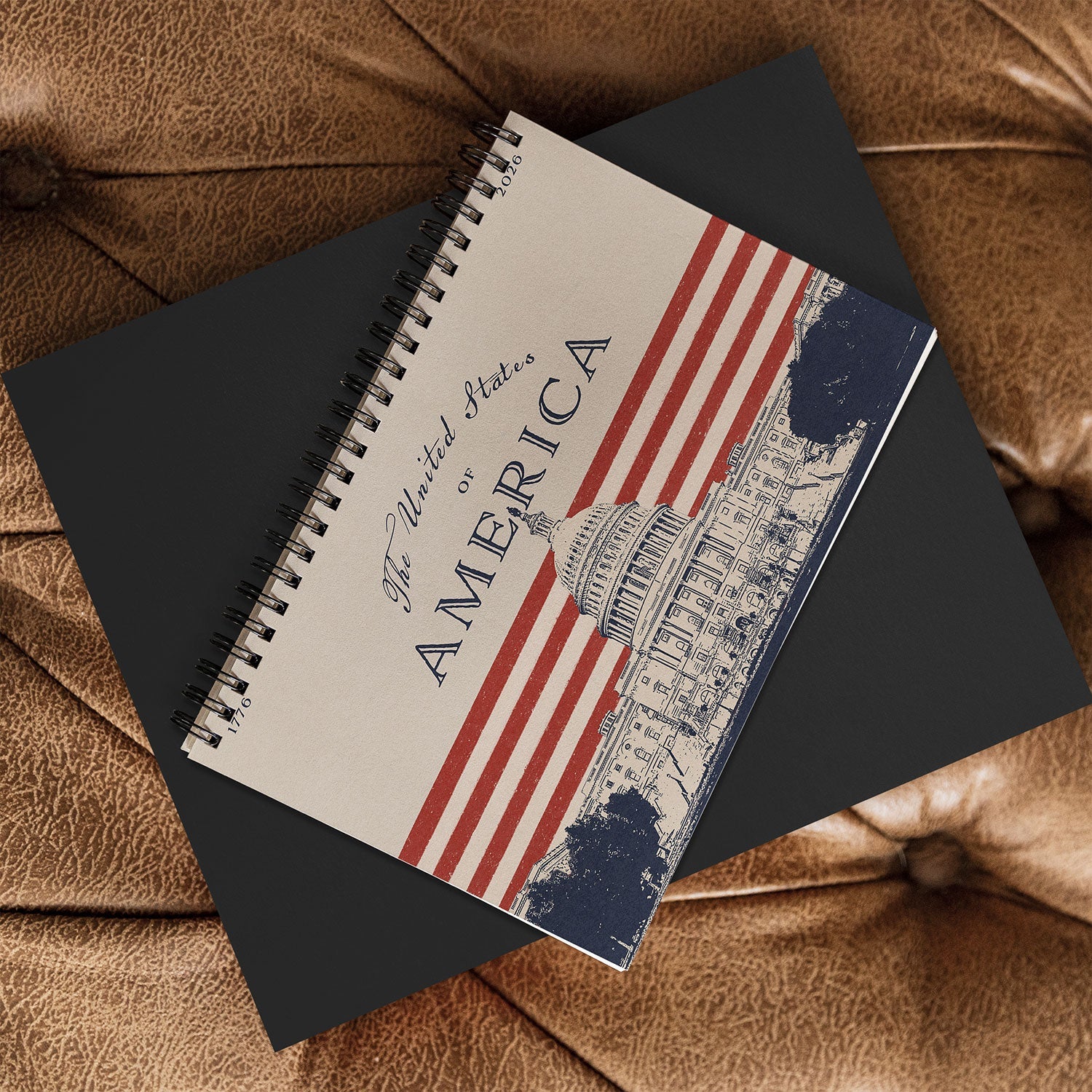 DENY Designs Capitol Building Spiral Notebook