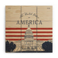 DENY Designs Capitol Building Wood Wall Mural