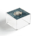 DENY Designs Checker Collage Acrylic Box