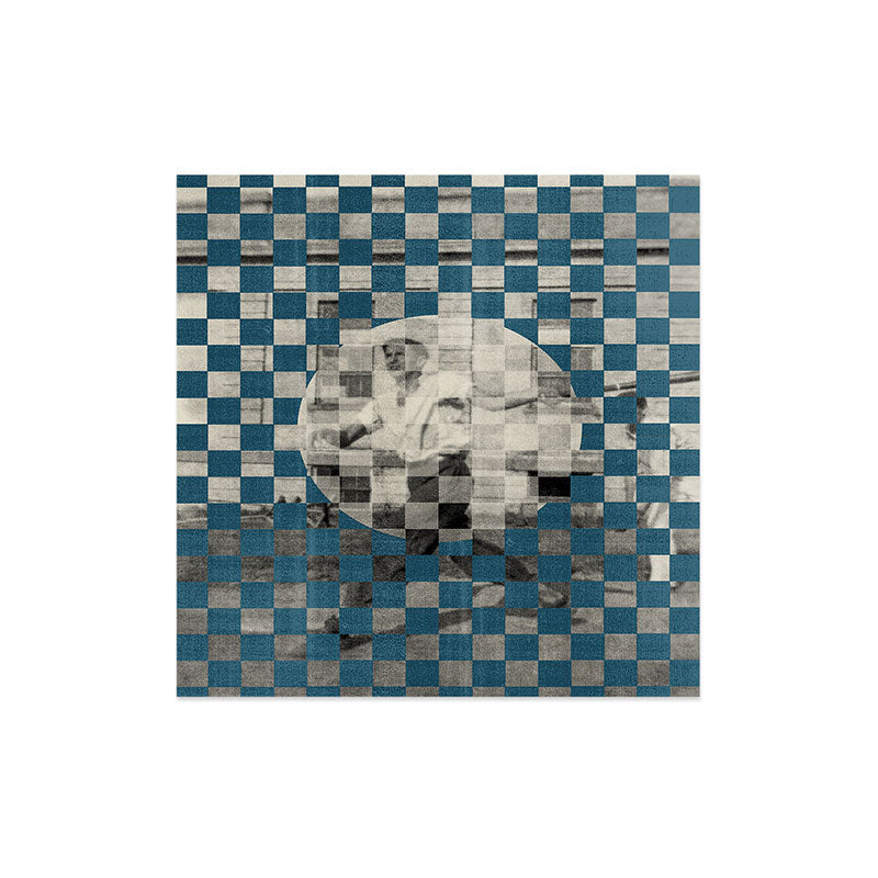 DENY Designs Checker Collage Art Print