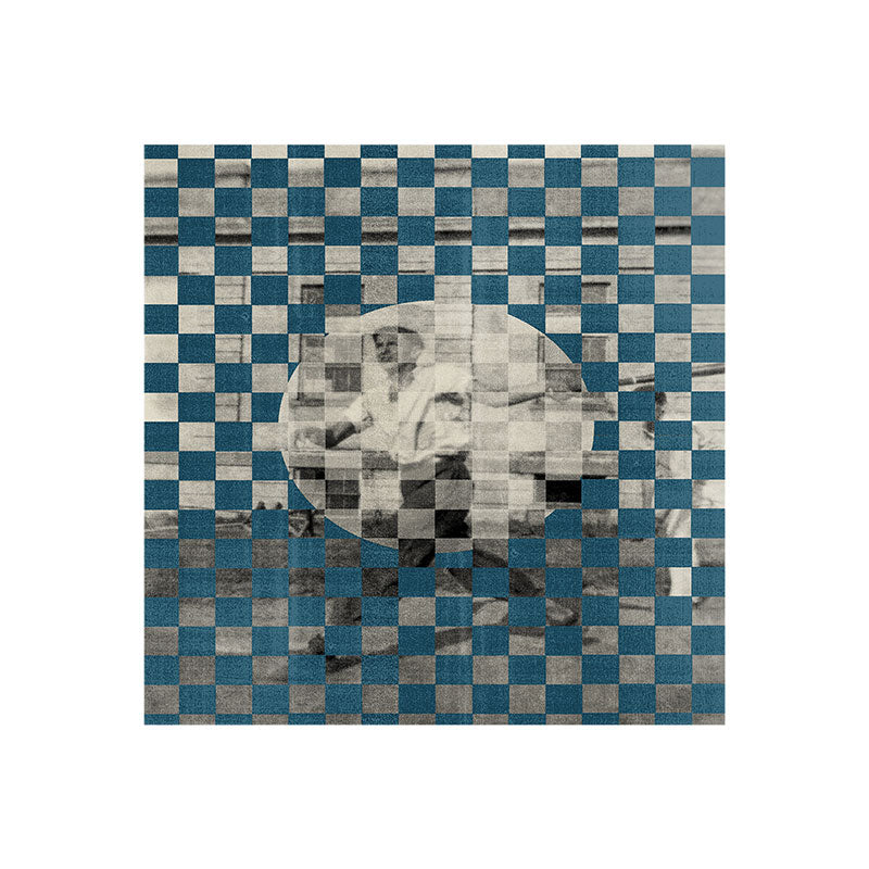 DENY Designs Checker Collage Art Print