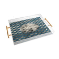 DENY Designs Checker Collage Acrylic Tray
