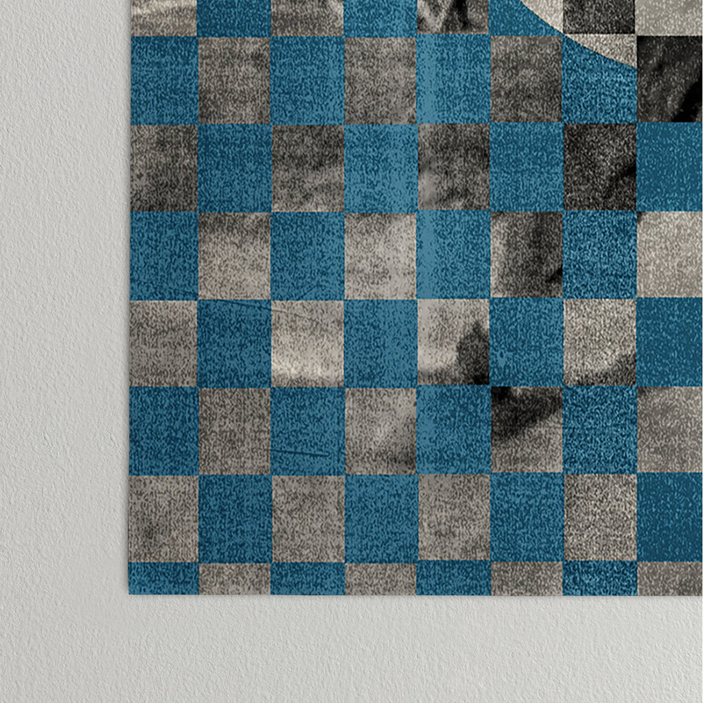 DENY Designs Checker Collage Poster