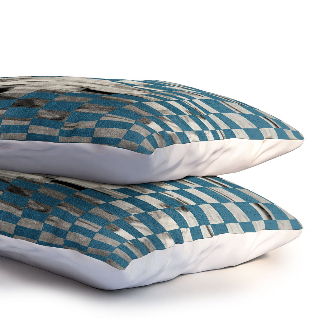 DENY Designs Checker Collage Pillow Shams