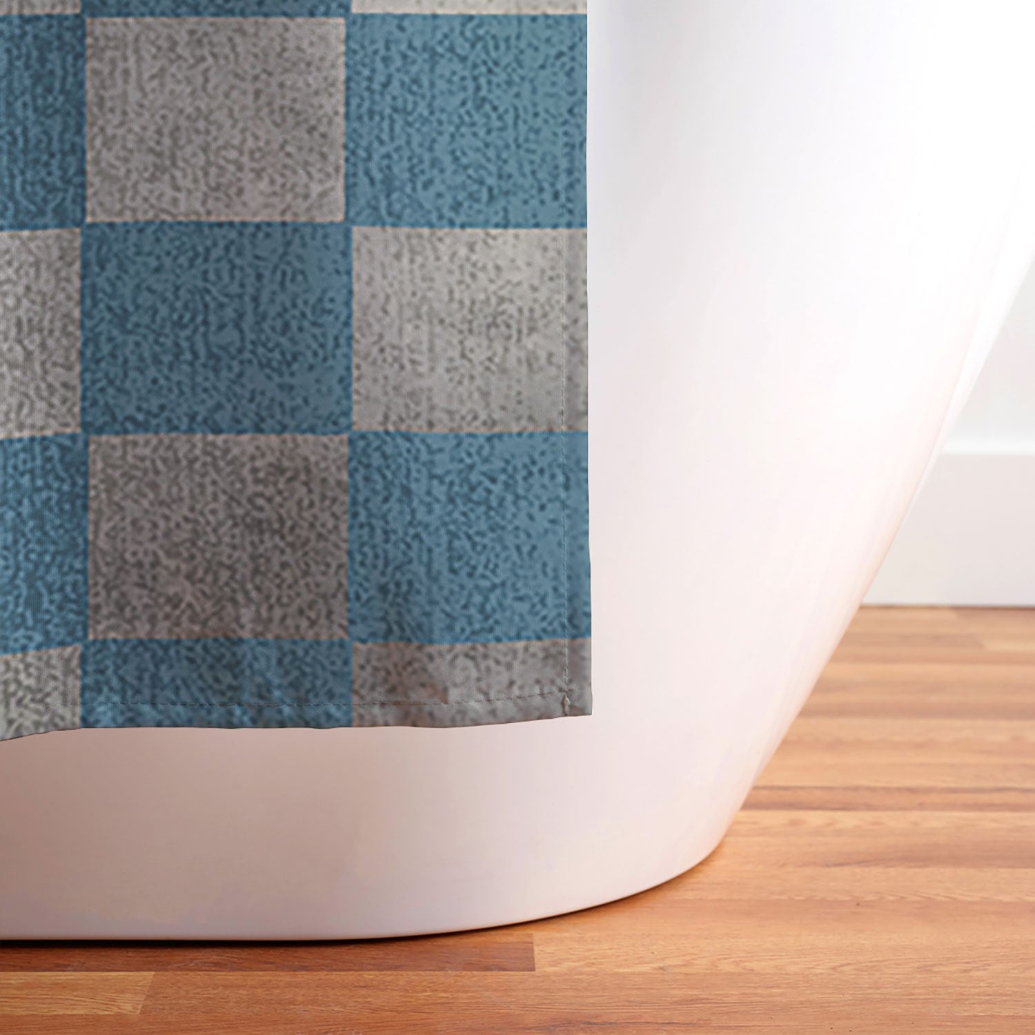 DENY Designs Checker Collage Shower Curtain