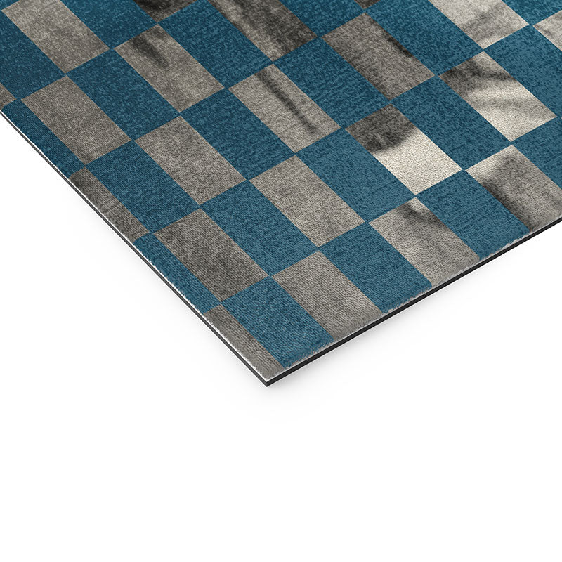 DENY Designs Checker Collage Welcome Mat