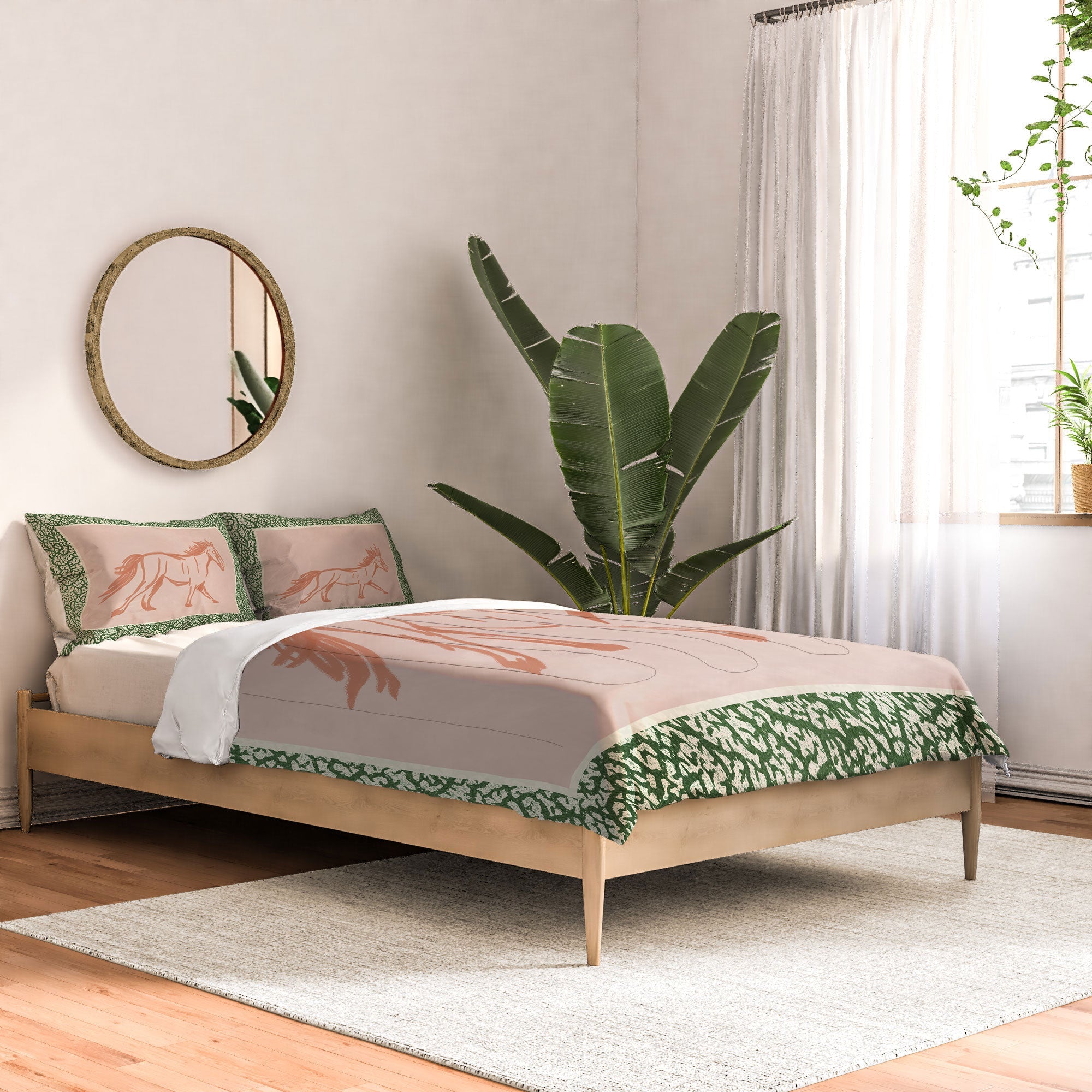 DENY Designs country horse 2 Comforter