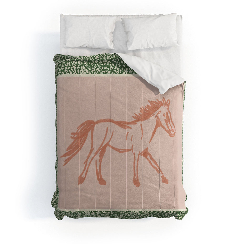 DENY Designs country horse 2 Comforter