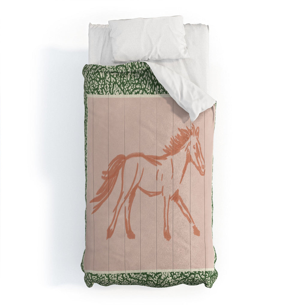 DENY Designs country horse 2 Comforter