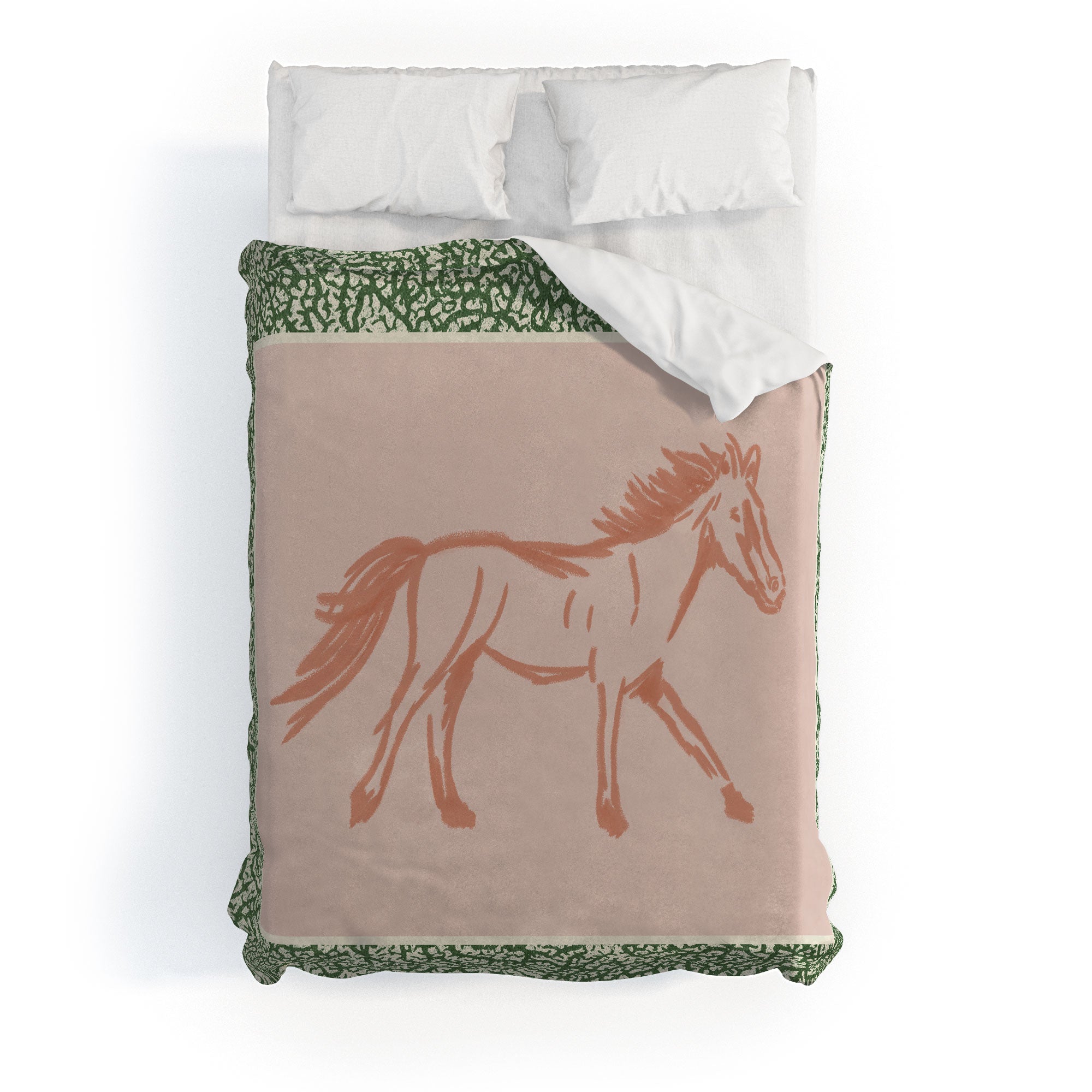 DENY Designs country horse 2 Duvet Cover